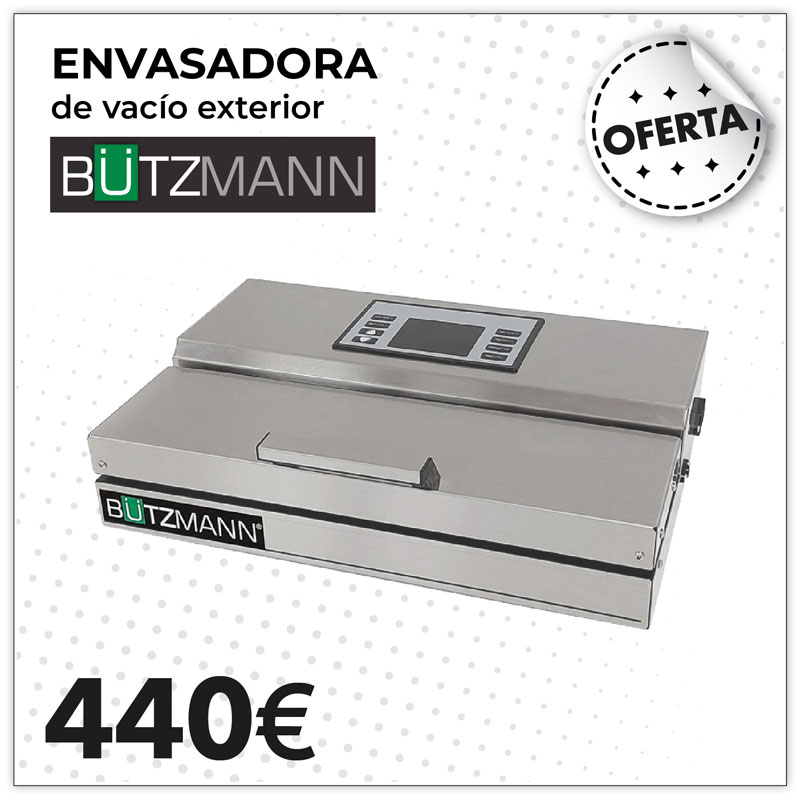 OFERTA: Envasadora de vacío exterior Bützmann EX31
