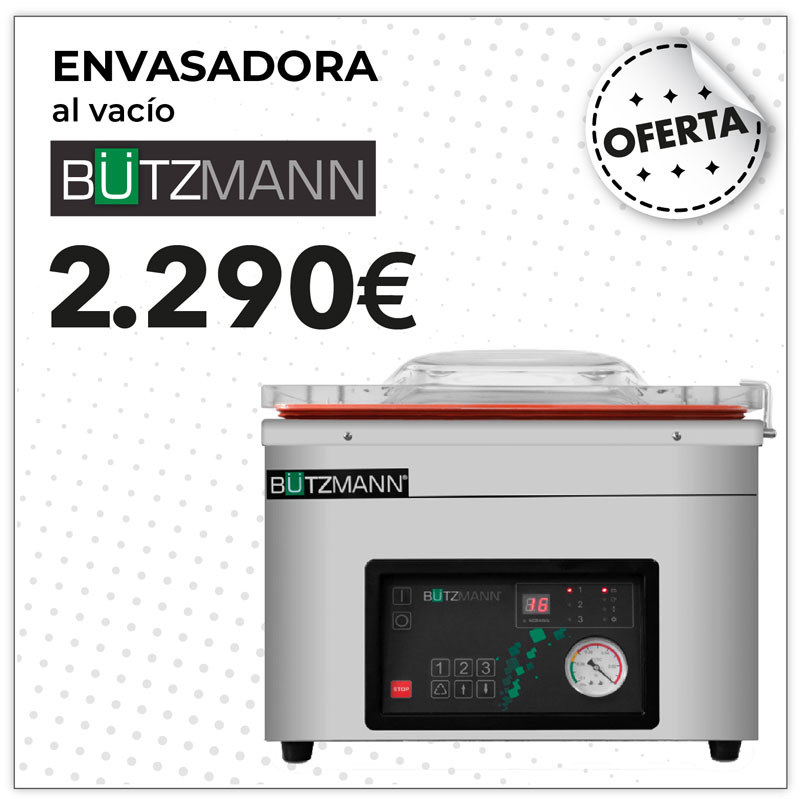 OFERTA: Envasadora al vacío Bützmann W40