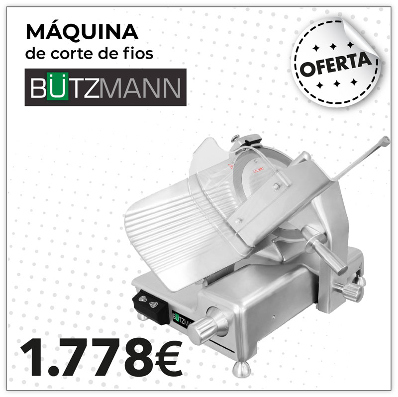 OFERTA ESPECIAL: Cortadoras de enchidos Bützmann 350