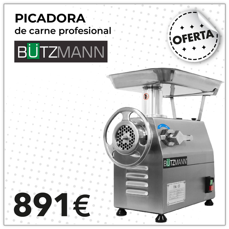 OFERTA: Picadora de carne profesional Bützmann BTK22