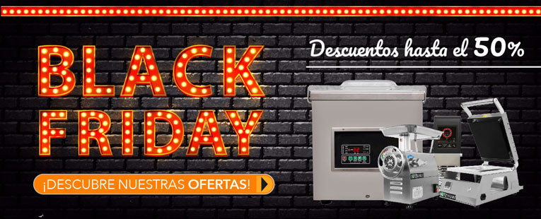Black Friday. Descuentos hasta 50% en máquinas de alimentación y hostelería