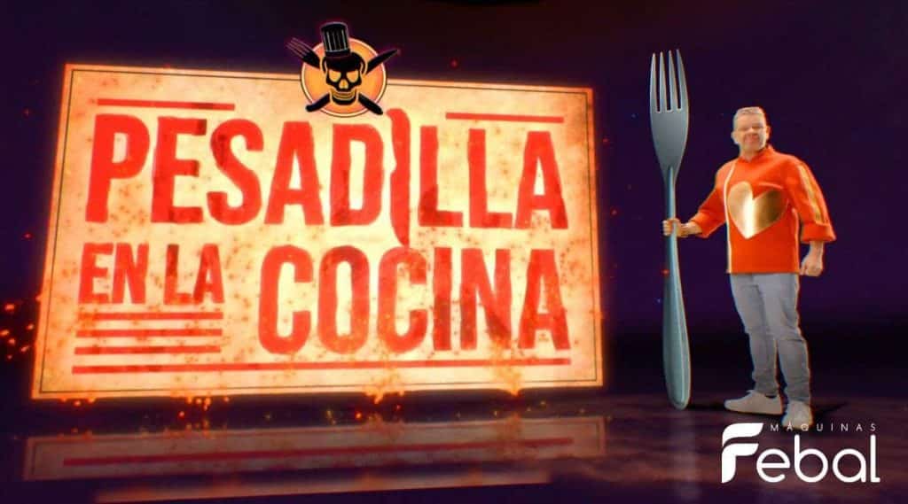 Marca de máquinas para a hotelaria do programa «Pesadilla en la cocina»