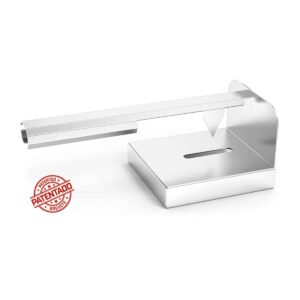 Abridor de porta de bancada em aço inoxidável
